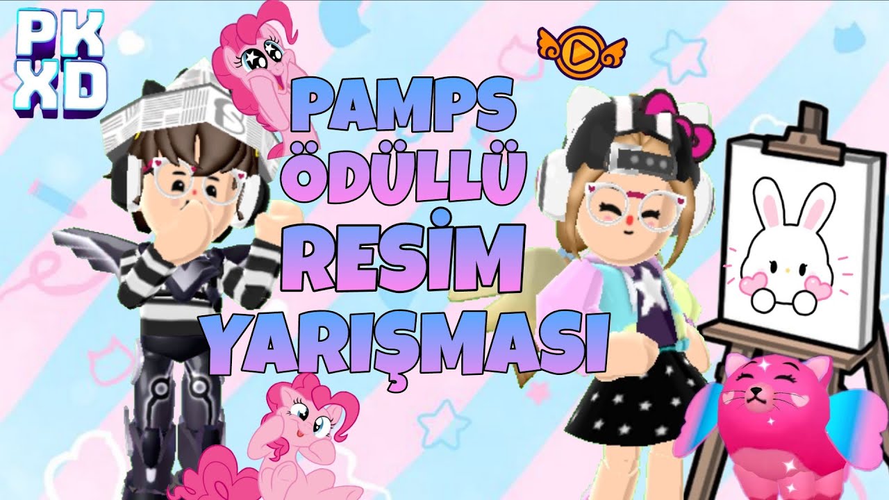 PAMPS ÖDÜLLÜ RESİM YARIŞMASI!🙀⭐🌷
