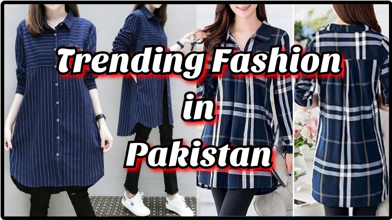 Trending Pakistani fashion long shirt top design for girls  #its_all_about_fashion_and_craft 