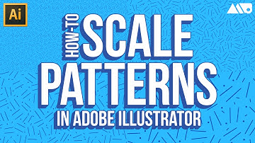 How to Scale Patterns in Adobe Illustrator Tutorial