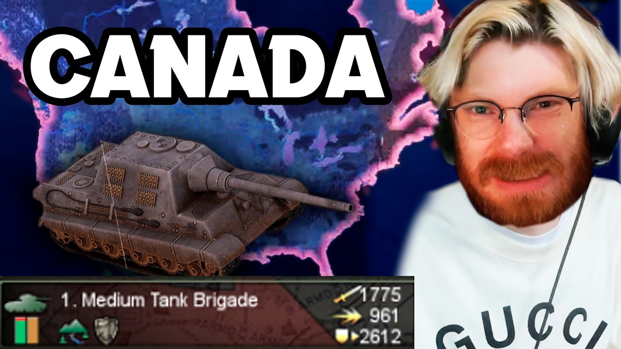 TommyKay Played XQC Country as Tank Hunter in HOI4 RP (VOD)