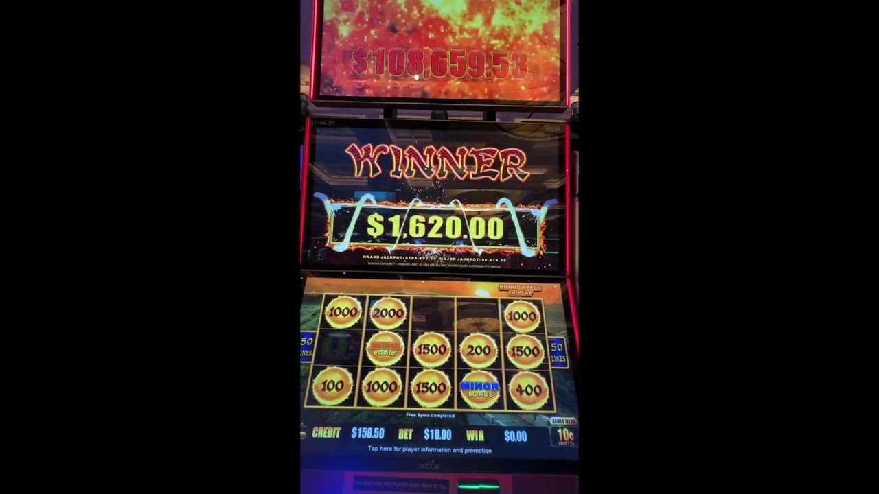 HAND PAY on HIGH LIMIT Dragon Link at the Hard Rock in Tampa