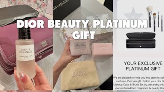 Unboxing New Dior Platinum Welcome Gift Australia And Privee Hair Mist In Jasmin Des Anges
