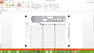 how to fill the zipgrade answersheet grading answersheet with mobile camera youtube