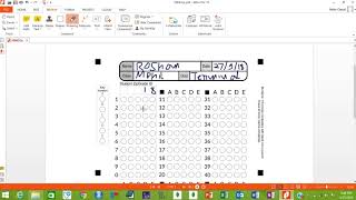 How To Fill The ZipGrade Answersheet | Grading Answersheet with Mobile Camera