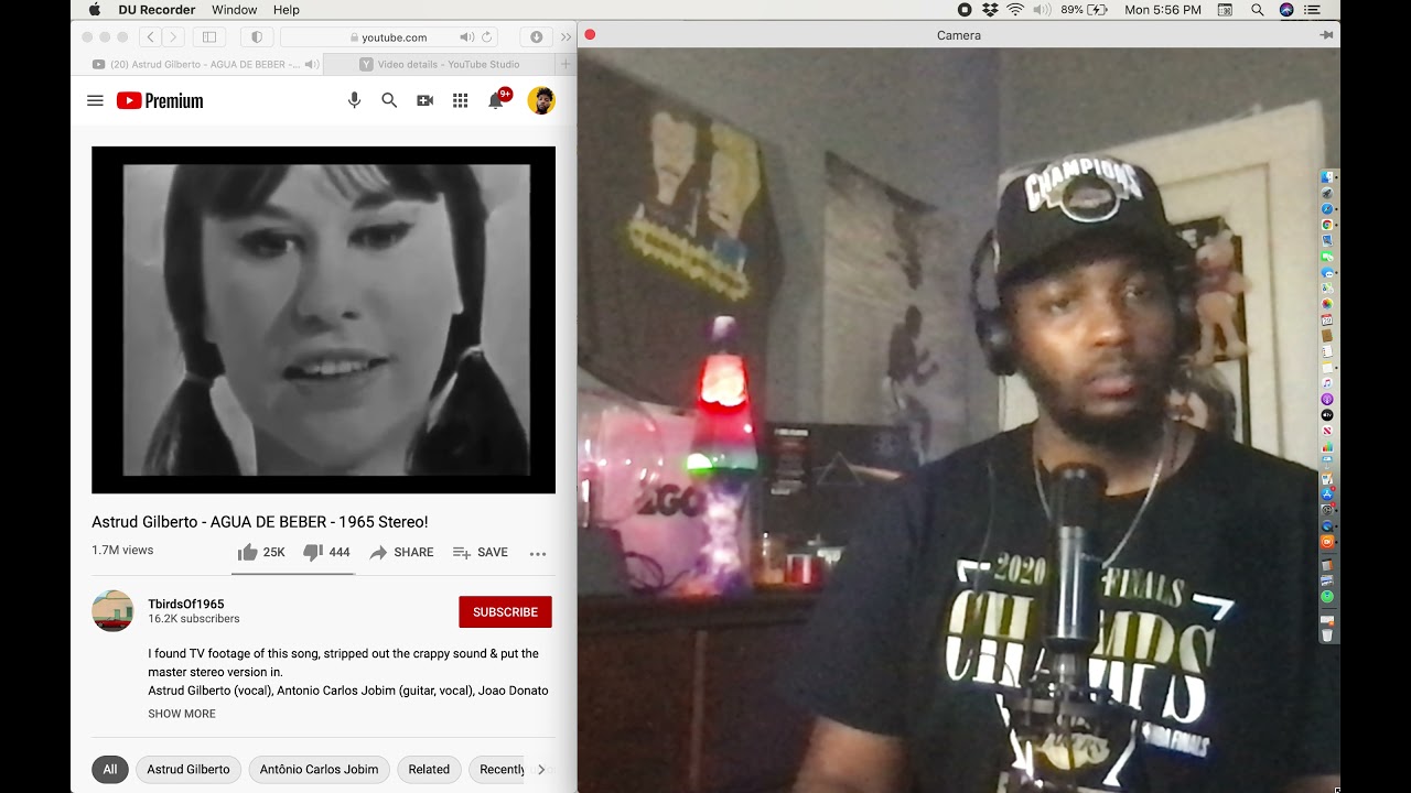 Astrud Gilberto - AGUA DE BEBER - Reaction