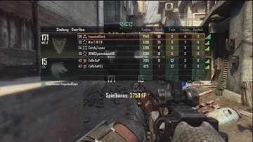 Black Ops2 - 52er Gunstreak- Overflow- Stellung .