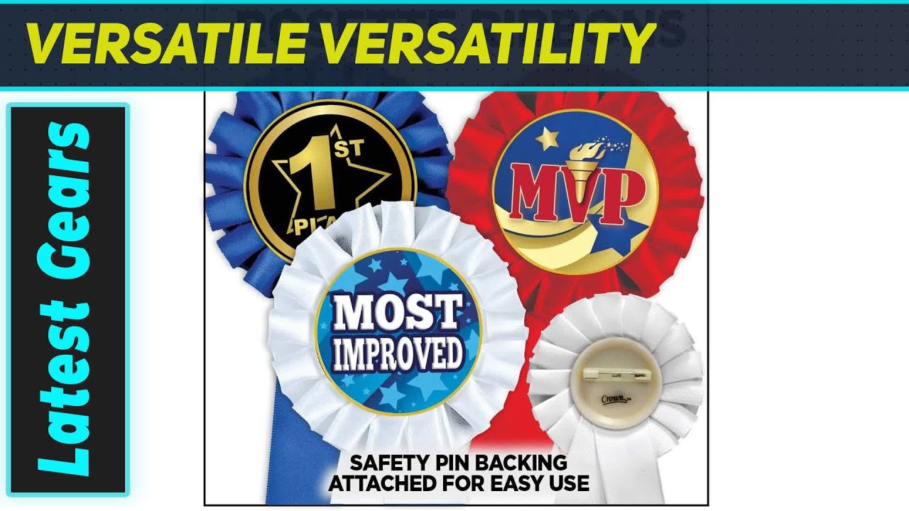 Amazing Pickleball Award! White Rosette Ribbon: Is This The Best Prize?