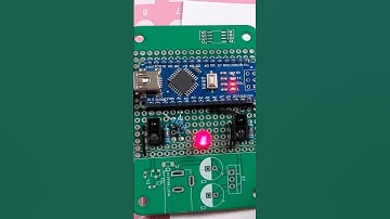 Arduino gesture sensor using photo interrupt sensors #arduino #electronics