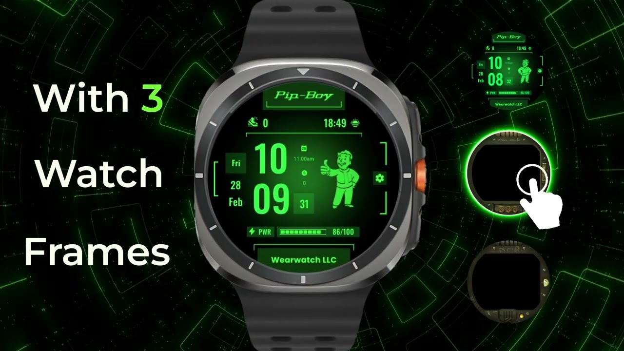 G49 Fallout Pip-Boy Watch Face