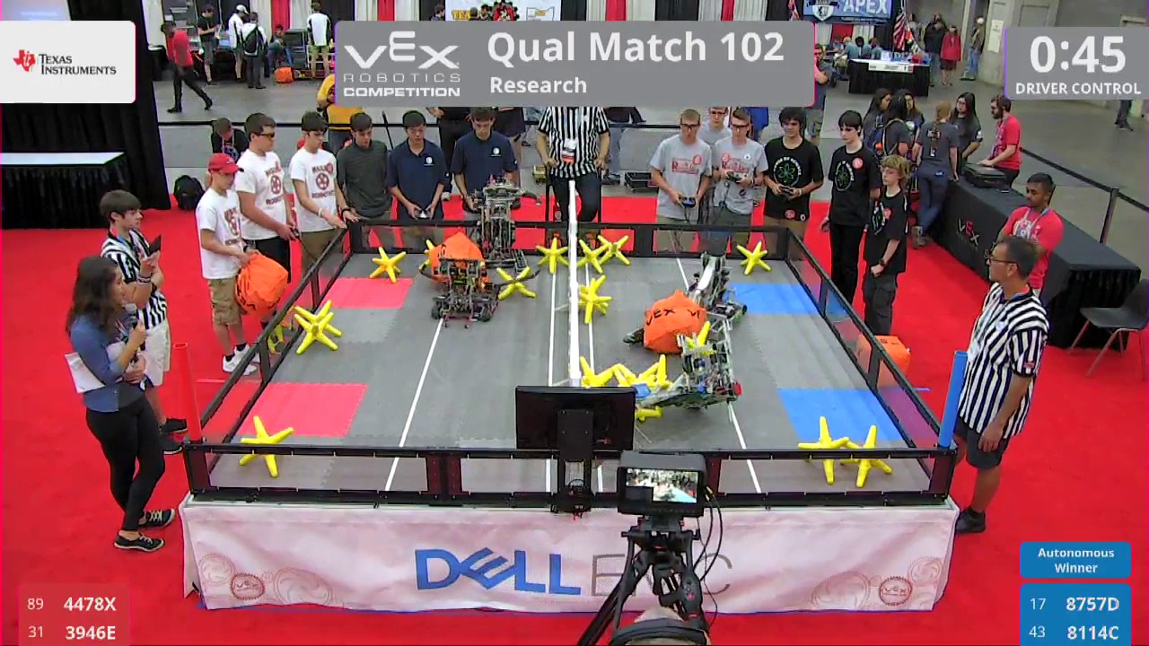 2017 VRC Res Q102 - 4478X 3946E vs 8757D 8114C - 22 to 25