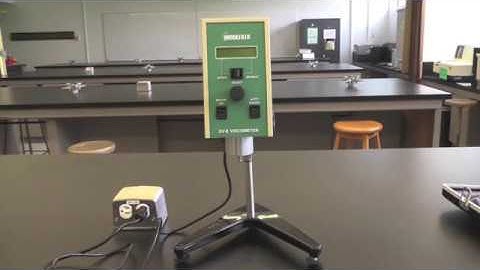 Standard Operating Procedures (SOP): Viscometer