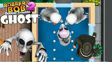 Robbery Bob 2 - Secret Agent Suit Vs Mario Ghost - part 14