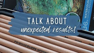 Prismacolor Watercolor Pencil Review | I'm Honestly Surprised Update