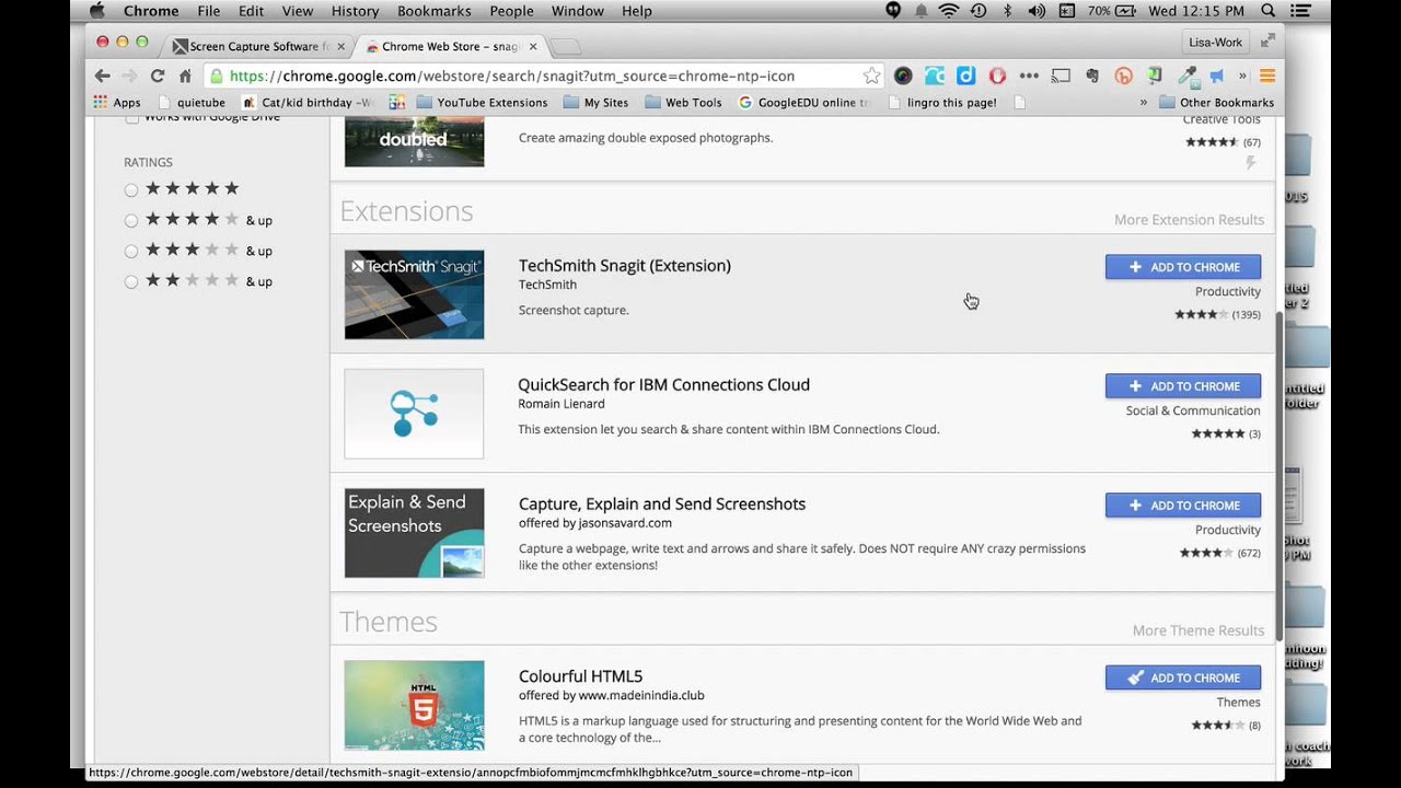 Installing Snagit Extension by TechSmith - YouTube