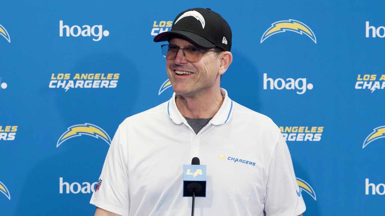 jim-harbaugh-on-phase-1-fa-additions-la-chargers-youtube