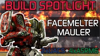 Build spotlight: Facemelter Mauler (2xUAC5 4xASRM6)