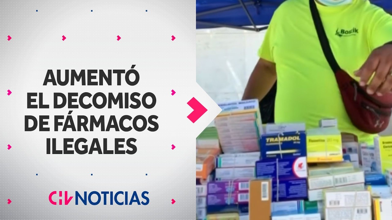 Decomiso de fármacos ilegales subió 128% en 3 años: Los riesgos de comprar medicamentos en la calle