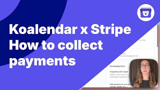 How to collect payments in Koalendar using Stripe (step-by-step)