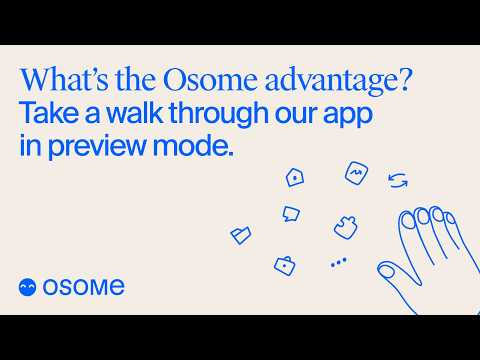 How Osome works - Product Demo - video from Osome