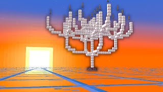 A self-building branching structure