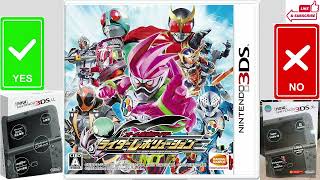 All Kamen Rider Revolution 3DS Japan Import Short screenshot 5