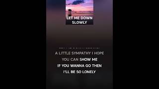 Alec Benjamin - Let Me Down Slowly(Male Key)