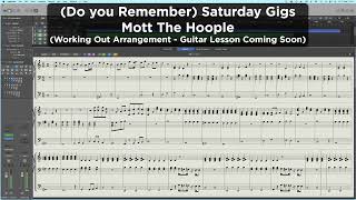 (Do you Remember) Saturday Gigs - Arrangement For Future Lesson