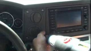 2007 Jeep Commander Radio Removal