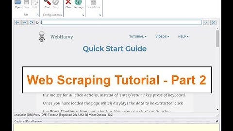 Web Scraping Tutorial using WebHarvy  - How to submit multiple keywords and extract data ?