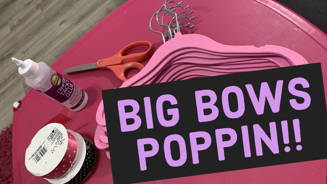 🎀 D-I-Y BOW HANGER!! *Less Than $10*