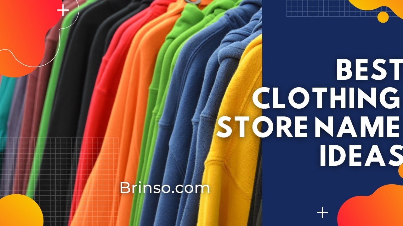 Best Clothing Store Name Ideas | Brinso.com - YouTube