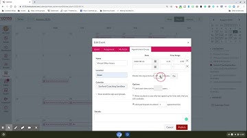Canvas Appointment Groups