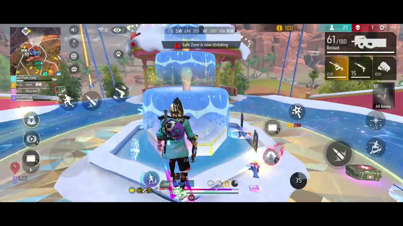 FREE FIRE GAMING EPIC BATTEL