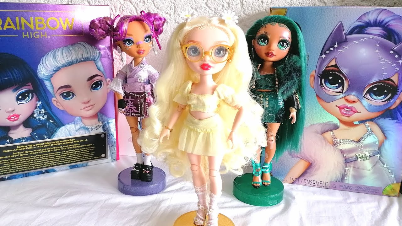 Rainbow High Delilah Fields Doll Review and Unboxing YouTube