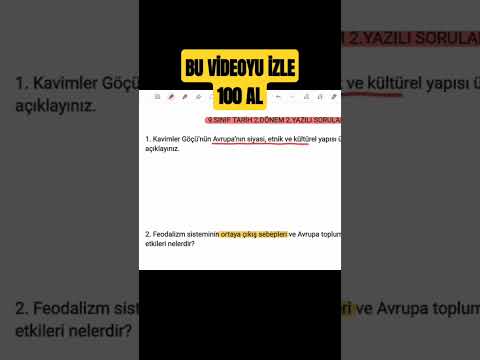 9.SINIF TARİH 2.DÖNEM