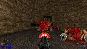 Doom 2 The Darkening Episode 2 - MAP07 Waste Processing - UV All Secrets - 1440p 60fps