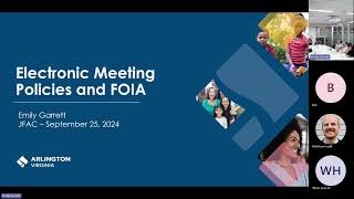 Joint Facilities Advisory Commission (JFAC) Meeting | September 25, 2024