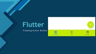 Floating Action Button in flutter