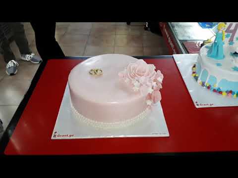 ნიშნობის ტორტი, (საქორწილო, ვარდებით) ტორტები შეკვეთით 593 756 700, \"გრანტის ტორტები\"