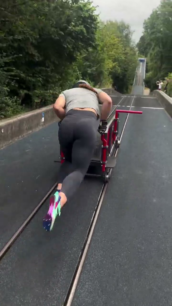 Bobsleigh power ? #Olympics #Skeleton #IBSFWorldChs2025 #OlympicQualifiers #MilanoCortina2026