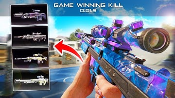 1 Trickshot with EVERY Sniper on Black Ops 2 in 2022..