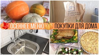 ОСЕННИЕ РЕЦЕПТЫ/ ПОКУПКИ ИКЕА/ ФИЛЬТР ДЛЯ ВОДЫ