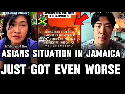 Black Americans React To Jamaicans Burn To ASHES RACIST CHINESE Restaurant -Black Boycott Continues
