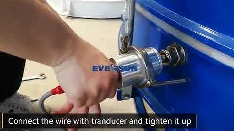 Ultrasonic screen system installation steps 2