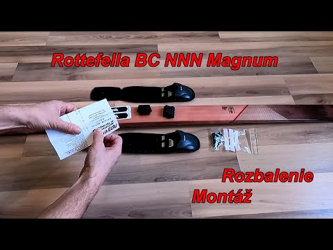 スキー Rottefella NNN-BC Magnum Rottefella NNNBC MAGNUM Backcountry XC Ski binding