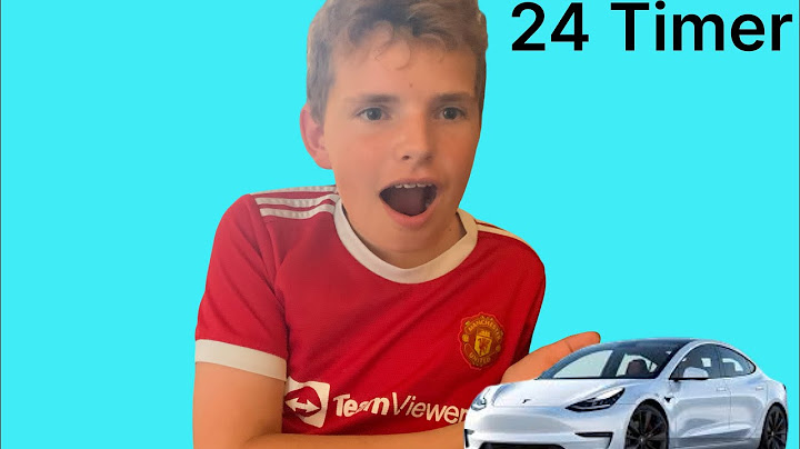 24 Timer i min Tesla