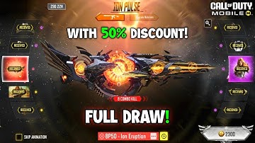 Buying New Mythic BP50 - lon Eruption CODM | ION PULSE MYTHIC Draw Cod Mobile
