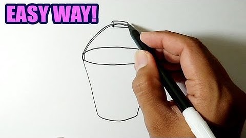 How to draw a Bucket | Easy Drawing Ideas