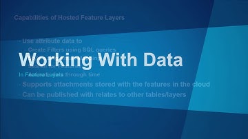 ArcGIS Online: Managing Data