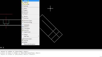 AutoCAD Auxiliary view part 1